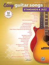 Easy Guitar Songs: Standards & Jazz Guitar and Fretted sheet music cover